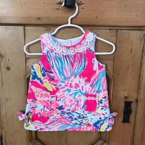 Lilly Pulitzer Baby Shift Dress 6-12 EEUC